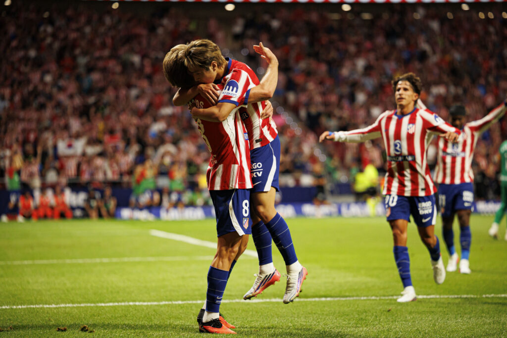 LaLiga EA SPORTS 26/27 game between teams of Atletico de Madrid and Malaga CF in Madrid, Spain - 19 Aug 2026