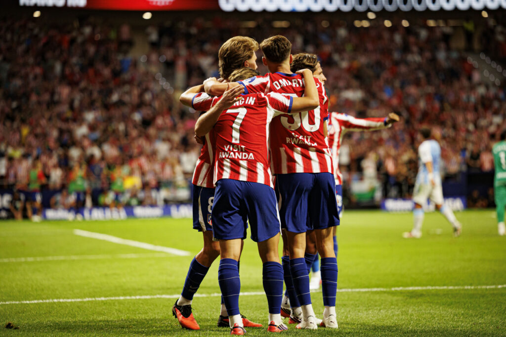 LaLiga EA SPORTS 26/27 game between teams of Atletico de Madrid and Malaga CF in Madrid, Spain - 19 Aug 2026