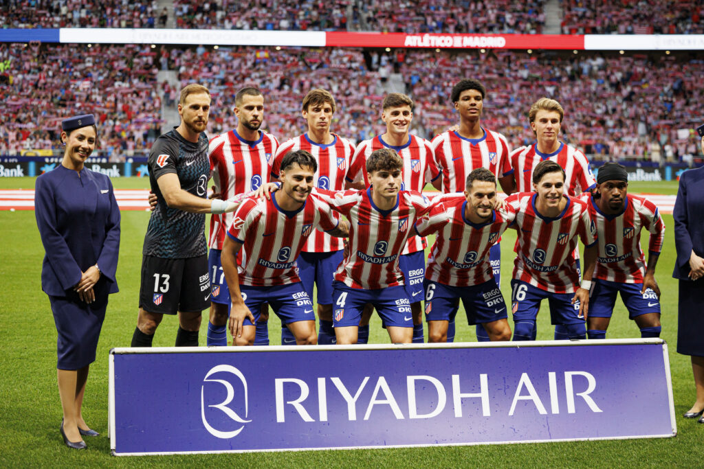 LaLiga EA SPORTS 26/27 game between teams of Atletico de Madrid and Malaga CF in Madrid, Spain - 19 Aug 2026