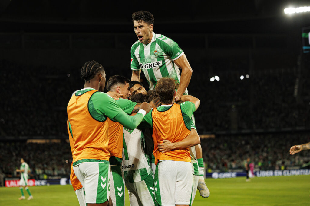 LaLiga EASPORTS 2026 2027 game between teams of Real Betis Balompie and Real Sociedad