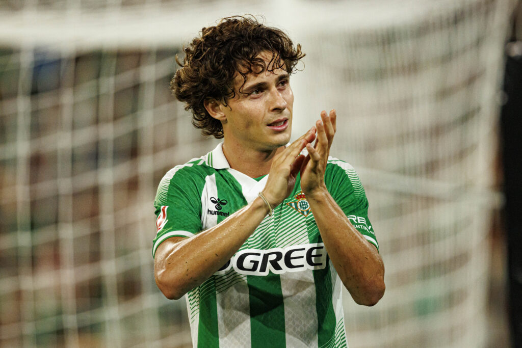 LaLiga EASPORTS 2026 2027 game between teams of Real Betis Balompie and Real Sociedad