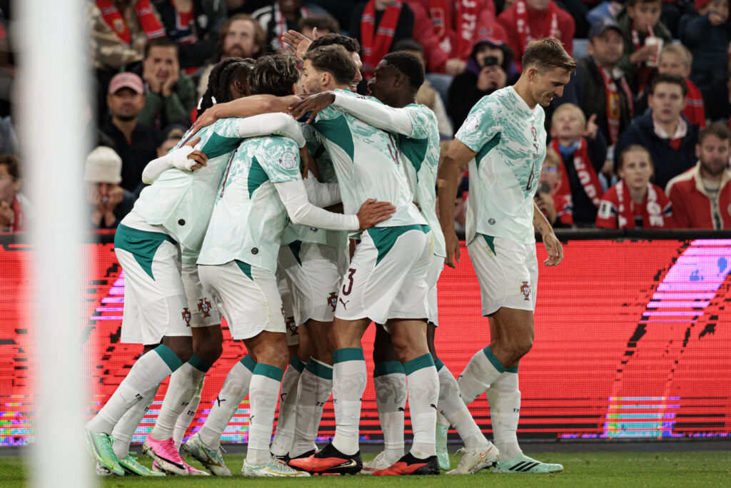 UEFA Nations League Division A game between National Teams of Norway and Portugal