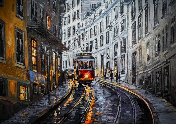Calçada de São Francisco - 70 x 100 cm