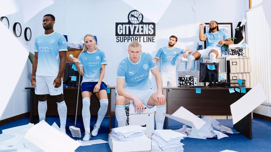 PUMA Manchester City Home Kit Hero Image