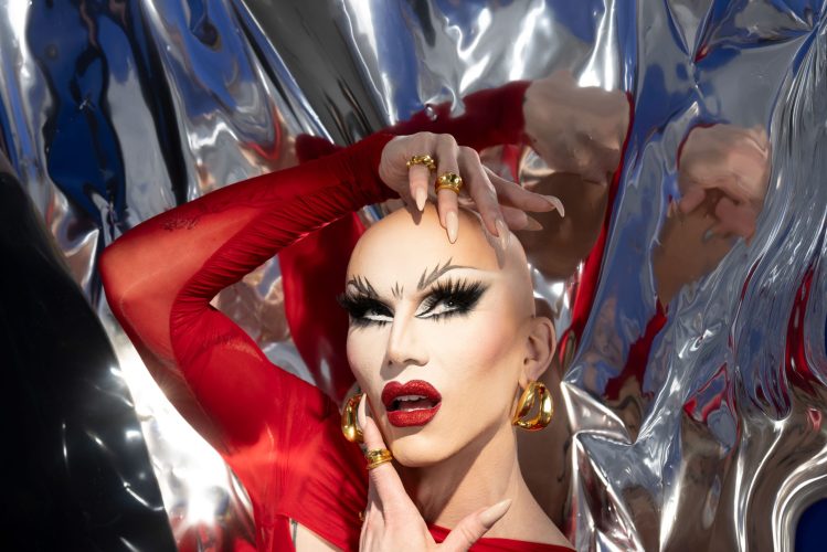Sasha Velour photographed in New York, NY on April 12, 2024. (Photo by Marvin Joseph/The Washington Post)