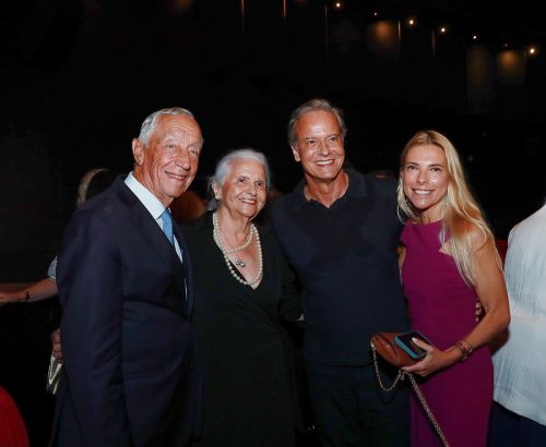 Marcelo Rebelo de Sousa, Elisa Carriço, Ricardo Carriço e Ana Rebelo